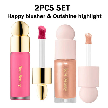 Rare Beauty Soft Pinch Liquid Blush Hope Love Virtue Happy Wonder Worth Silky and Glides On Smoothly Long Lasting Plump Makeup