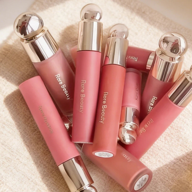 Rare Beauty Glossy Smooth and Transparent Lipsticks That Complement Various Makeup Looks Liquid Blushes Touch of Makeup Flair