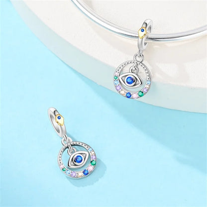Original 925 Sterling Silver Charm Beads Classic Cross Bible Guardian Angel Charms Pendants For Bracelet DIY Birthday Jewelry