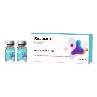 Rejumetic NAD+ Skin Booster 2026 New Moisturezing Hydrating Liquid Solution Home Care Salon Beauty Product 7mlx5vial