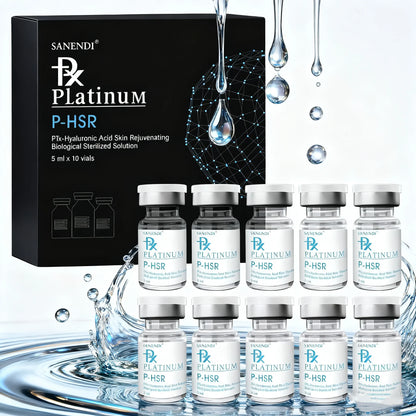 Korean Hyaluronic Acid Serum for Face Dermapen Anti-aging Moisturizing Skin Care Brighten Repair Essence 5MLx10Vials