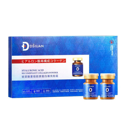 12PCS Hyaluronic Acid Essence Collagen Filling Powder Cream  Recombinant Repair Moisturizing Firming Whitening Skin Care