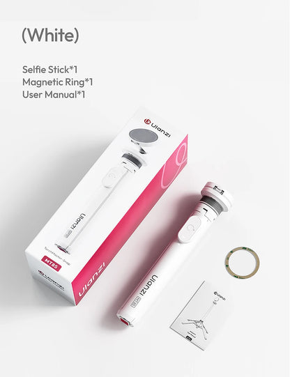 Ulanzi MT-85 Automatic Phone Tripod Magsafe Selfie Stick for iPhone 17 16 15 Pop Open Tripod Floor Stand for Outdoor Travel Vlog