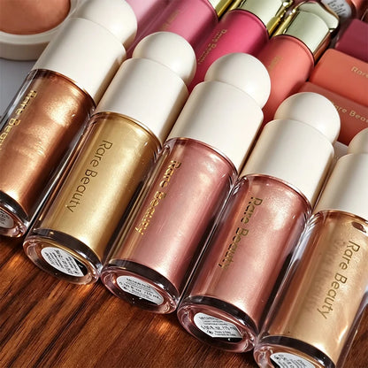 Fashion Makeup Rare Beauty New Moisturizing Brightness Butter Lip Balm Fine Pearl Gloss Liquid Natural Bronze Contouring Liquid
