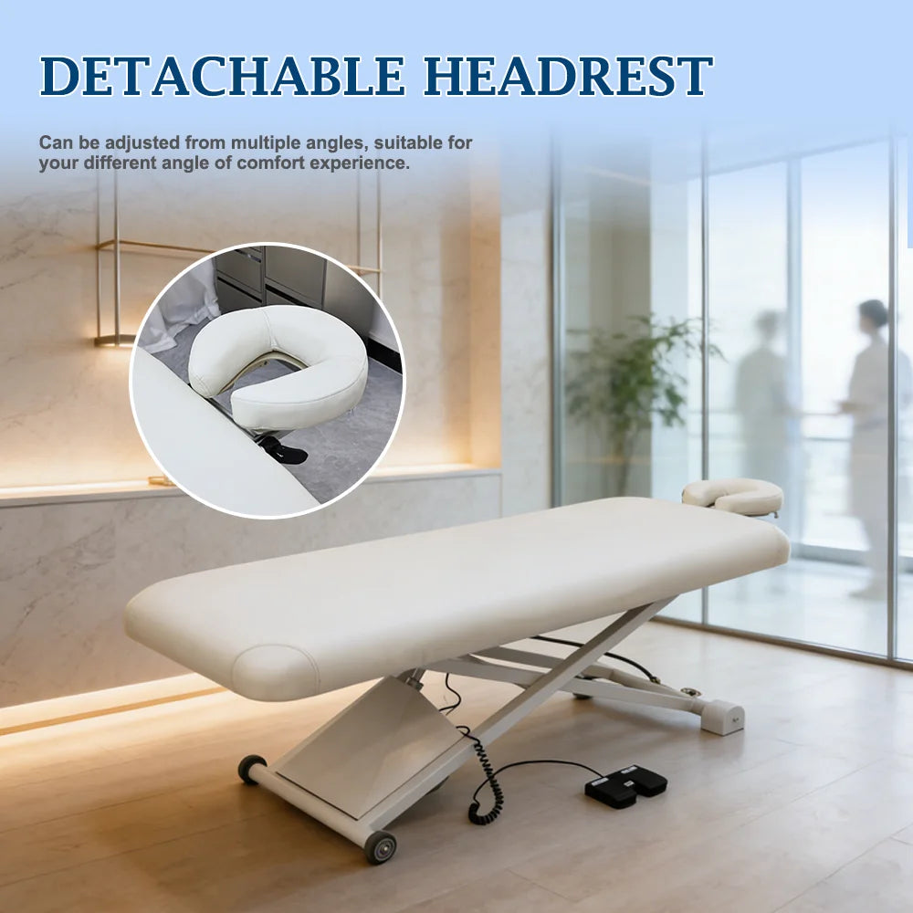 Beauty Salon Facial Physical Examination Treatment Sturdy Comfortable Height Adjustable Beauty Massage Bed