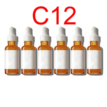 6PCS Face Serum Customized products B5 N10 Mela B3 C10 C12 Skin Care 30ML