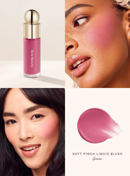 Rare Beauty Soft Pinch Liquid Blush Suitable Cheeks Waterproof and Long-Lasting Plump Suitable All Skin Color Natural Cosmetic