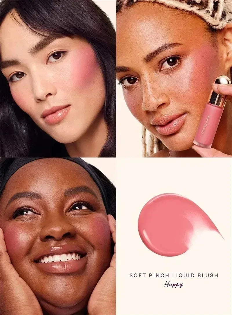 Rare Beauty Soft Pinch Liquid Blush Suitable Cheeks Waterproof and Long-Lasting Plump Suitable All Skin Color Natural Cosmetic