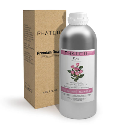 PHATOIL 1000ml Pure Essential Oil For Skin Care Spearmint Bergamot Lavender Eucalyptus Lemongrass Aromatherapy Essential Oils