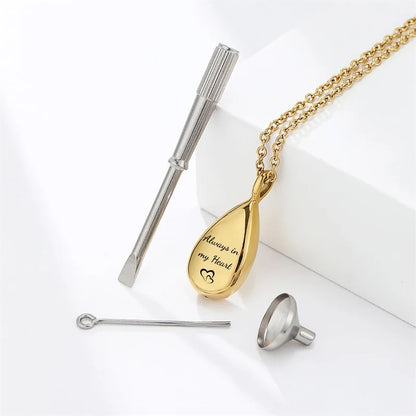 Personalized Photo Heart Urn Necklace for Ashes Cremation Urns Custom Picture Engraved Necklace Keepsake Text Memorial Jewelry