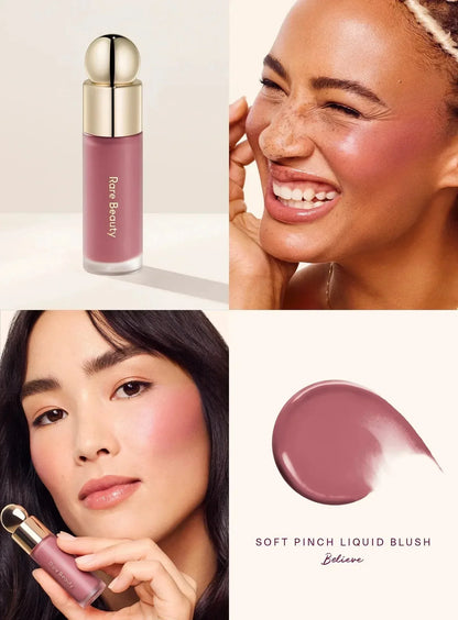 Rare Beauty Hope Grateful Happy Joy Lucky Love Encourage Believe Virtue Worth Blush  Plump Seamless Long Lasting Seamless Makeup