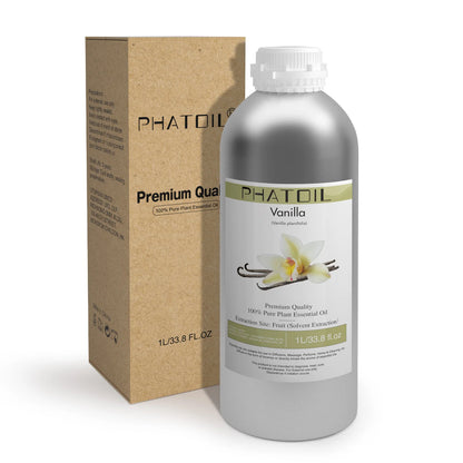 PHATOIL 1000ml Pure Essential Oil For Skin Care Spearmint Bergamot Lavender Eucalyptus Lemongrass Aromatherapy Essential Oils