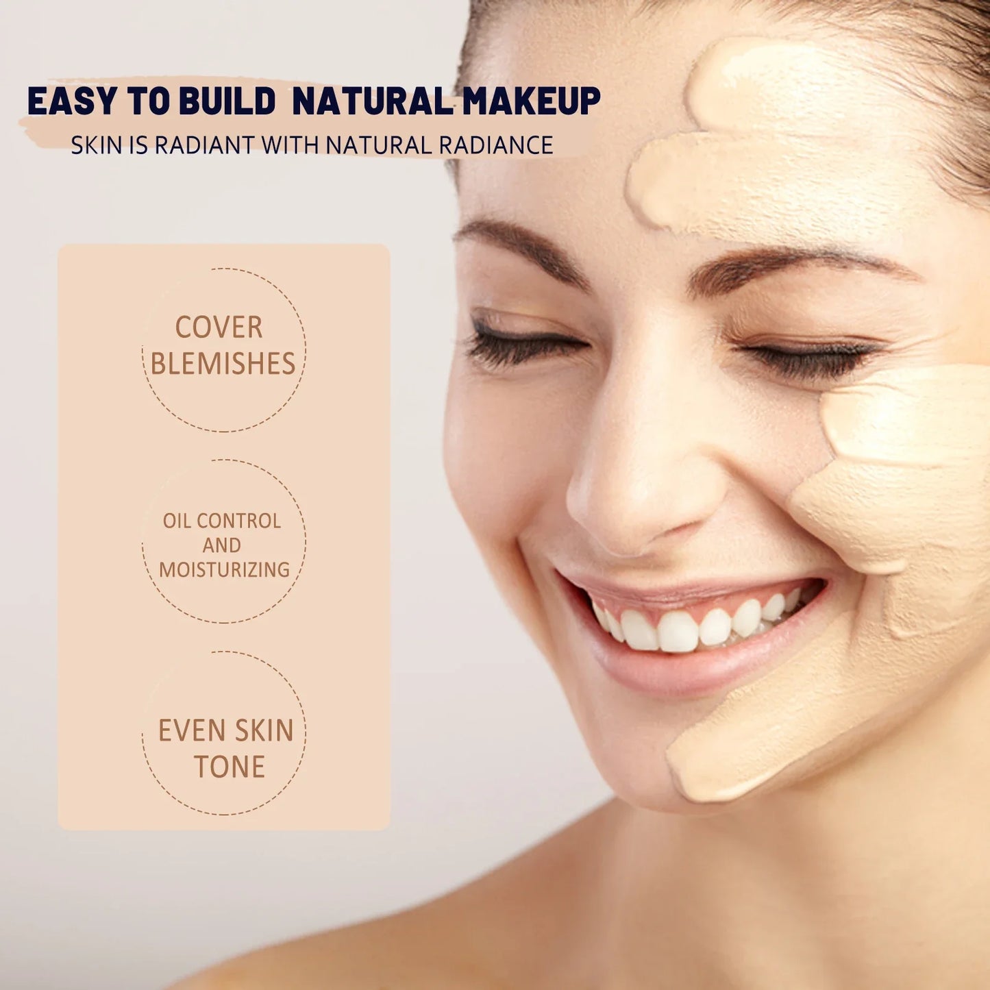 Facial Repair CC Cream: Offers natural coverage, is waterproof and long-wearing, and provides hydration.