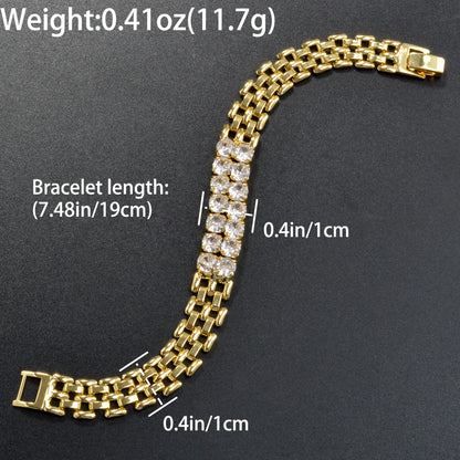 Charmoment Jewerly Double Layer Eyes Bangle for Women Elegance Crystal Circle Organ Bracelet Wedding Party Friend