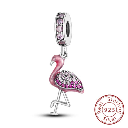 Hot 925 Sterling Silver Charm Beads Butterfly Dragonfly Firefly Charms Fit Original Bracelets DIY Jewelry For Women Gift