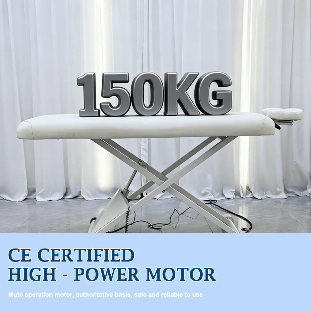 Beauty Salon Facial Physical Examination Treatment Sturdy Comfortable Height Adjustable Beauty Massage Bed