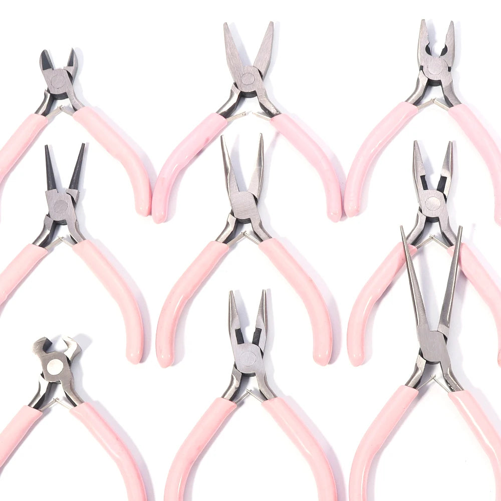 1Pc/Lot Jewelry Pliers Tools Equipment Kit Long Needle Round Nose Cutting Wire Pliers For DIY Jewelry Making Tool Accessories