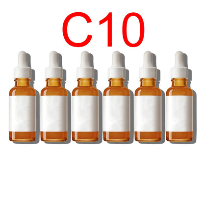 6PCS Face Serum Customized products B5 N10 Mela B3 C10 C12 Skin Care 30ML