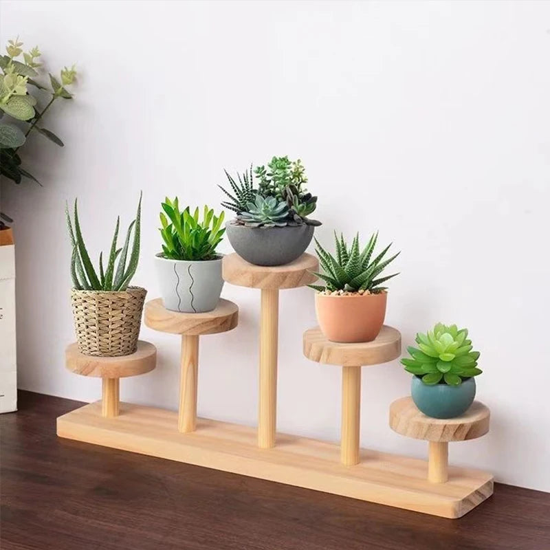 Wooden display rack with storage rack - Multi-layer storage box for jewelry.superior plants - for jewelry bead display