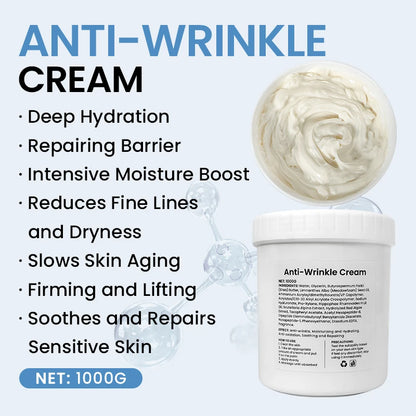 1kg Anti-Wrinkle Cream Moisturizing Hydrating Anti-oxidation Soothing Skin Care